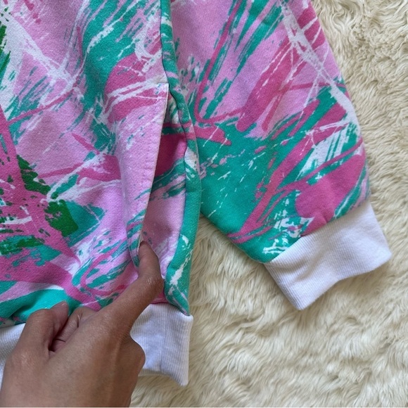 Disney Hoodie Monsters Inc Mike Wazowski Graffiti Long Sleeve Pullover Hooded XL - Picture 6 of 12